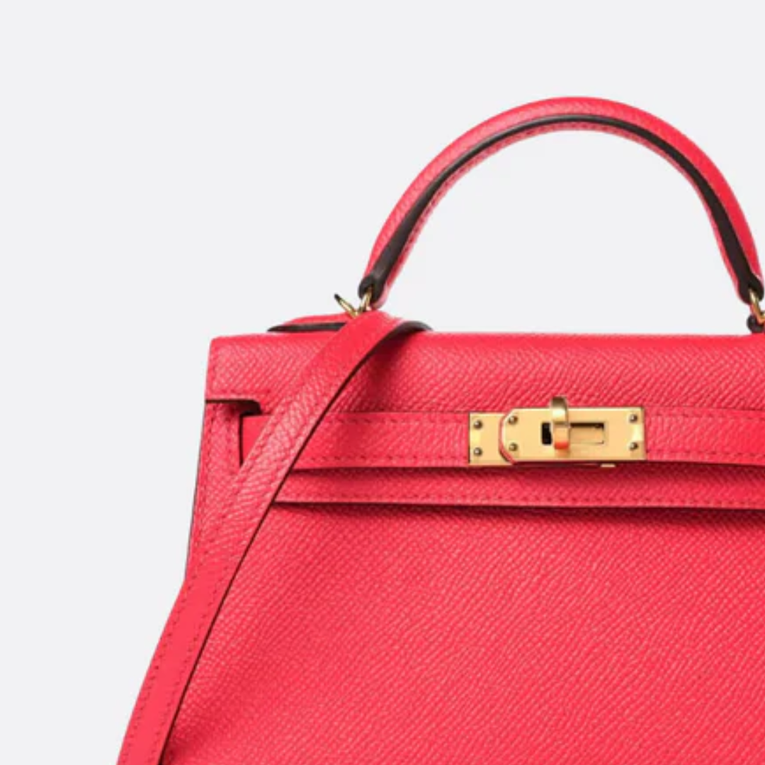 Bag 20 Kly with Gold Hardware in Pink