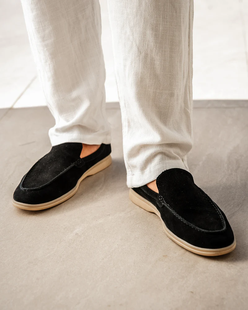 Classic Old Money Premium Suede Loafers