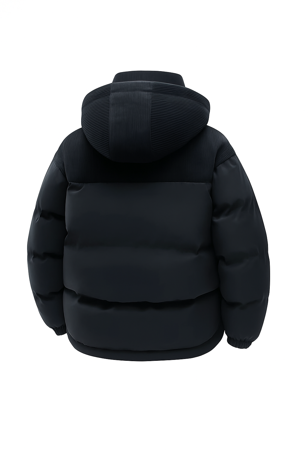 Milano Heritage Faux-Leather Hoodie — Italian Casual Luxury